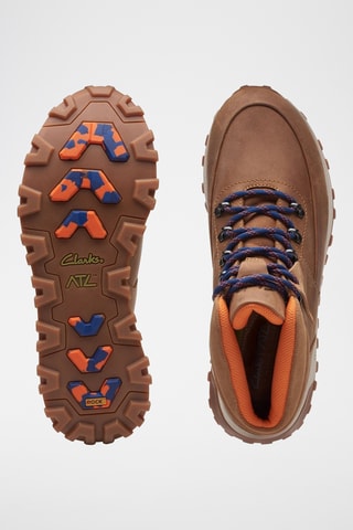 Chaussures de trekking en cuir ATL - Marron clair