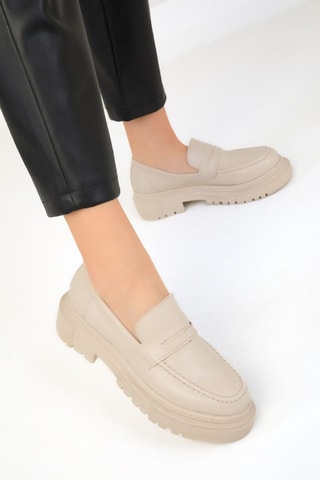 Mocassins - Bege