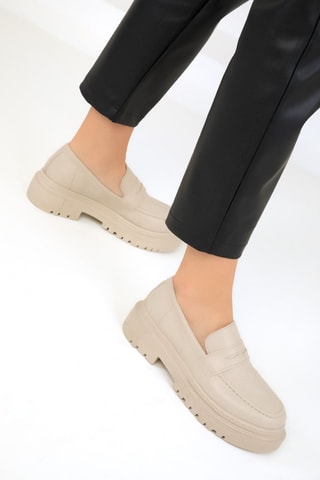 Mocassins - Bege