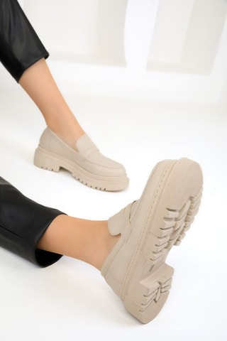 Mocassins - Bege