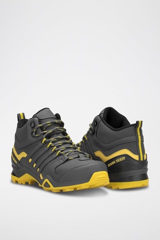 Sapatos de trekking - Cinzento e amarelo