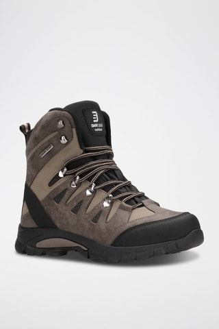 Sapatos de trekking em nobuck - Toupeira e preto