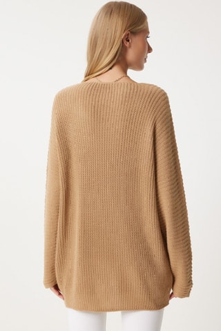 Camisola oversize - Bege