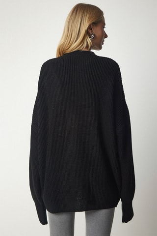 Camisola oversize - Preto