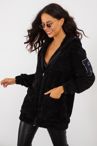 Veste à capuche - Noir