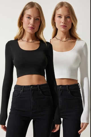 2 Crop tops - Branco