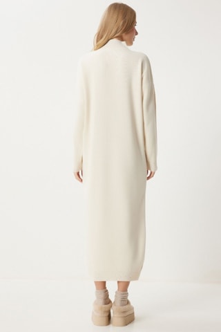 Vestido-camisola - Bege