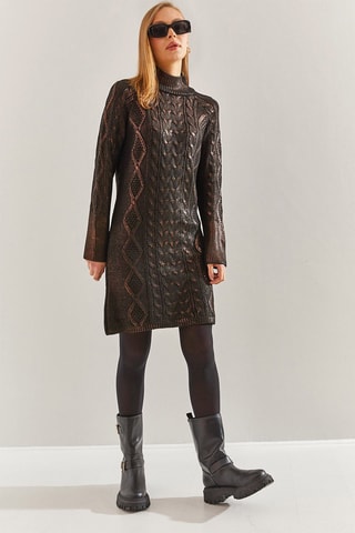 Vestido-camisola - Preto
