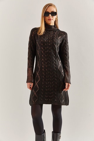 Vestido-camisola - Preto