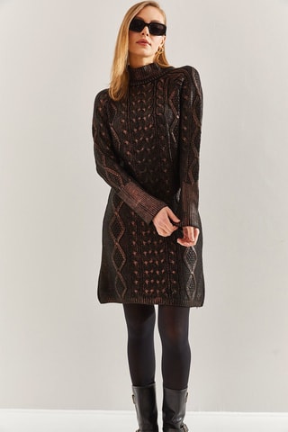Vestido-camisola - Preto