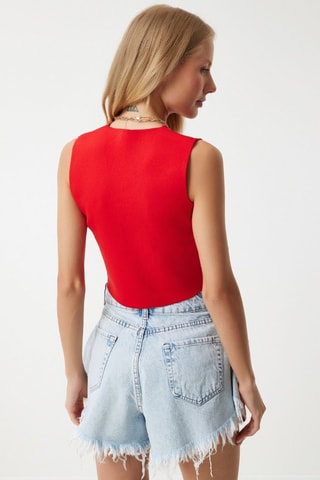 Colete de fato - Vermelho