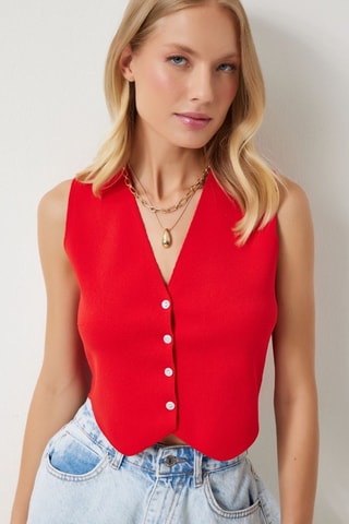 Colete de fato - Vermelho