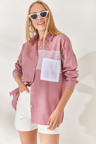 Camisa - Rosa-velho