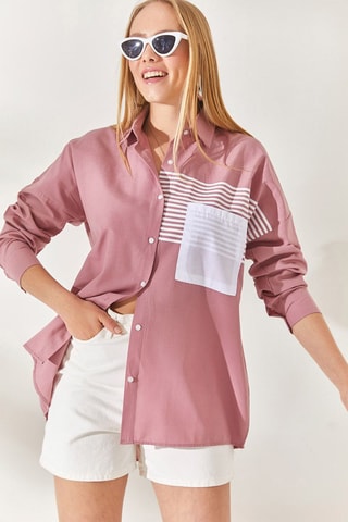 Camisa - Rosa-velho