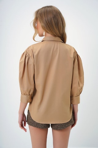 Camisa - Bege-escuro