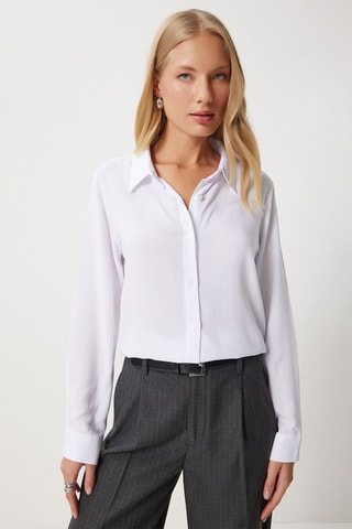 Camisa relaxed - Branco