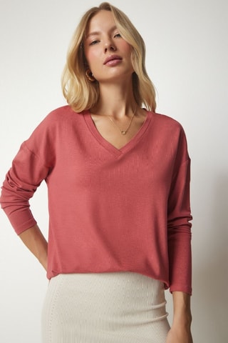 T-shirt - Rosa-velho