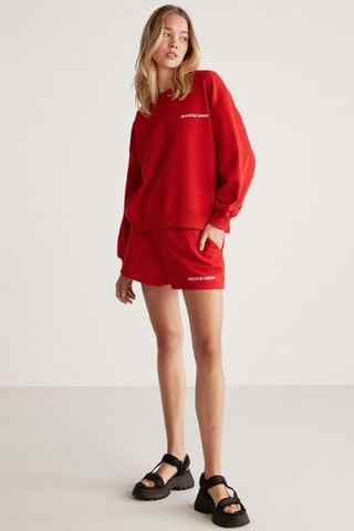 Sweat oversize - Vermelho