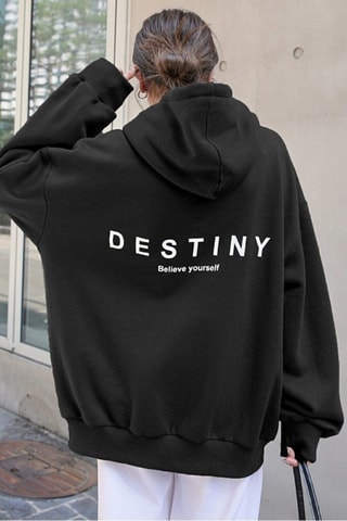 Sweat com capuz - Preto