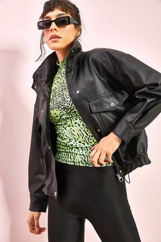 Veste oversize - Noir