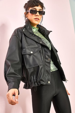 Veste oversize - Noir