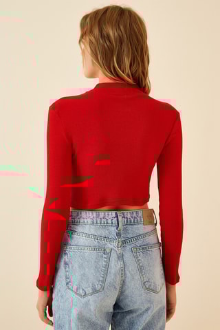 Crop top - Vermelho