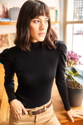 Top slim - Preto