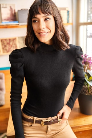 Top slim - Preto