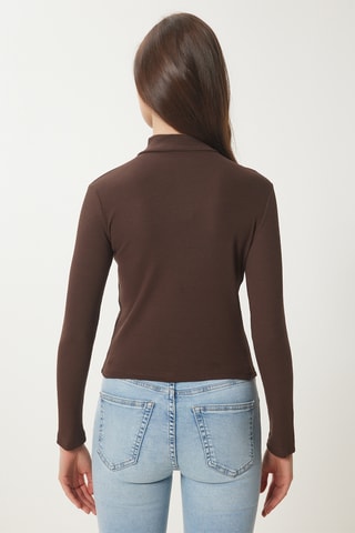 Top slim - Castanho