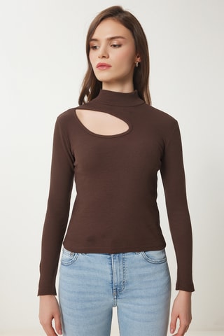 Top slim - Castanho