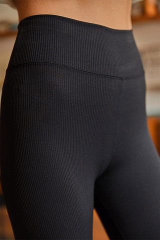 Leggings cintura subida - Preto