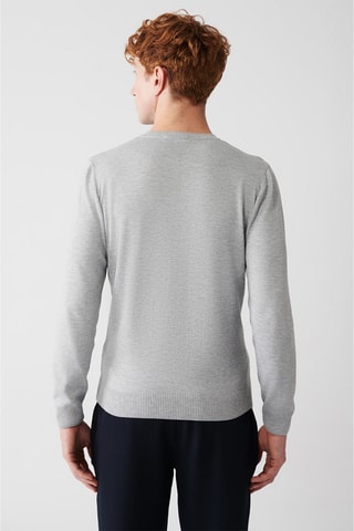 Camisola regular - Cinzento
