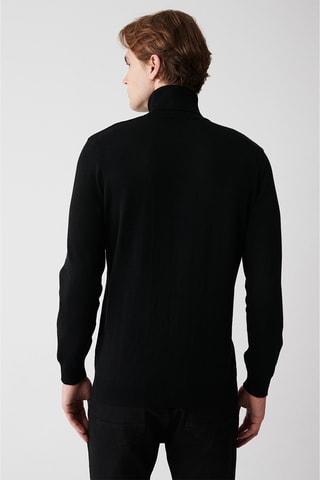 Camisola regular - Preto