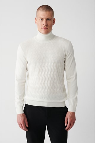 Camisola regular - Cru