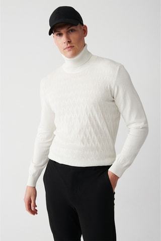 Camisola regular - Cru