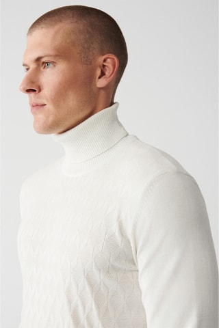 Camisola regular - Cru