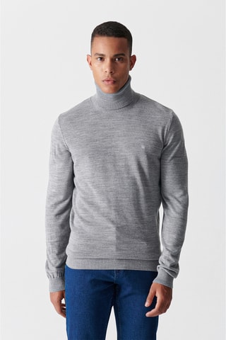 Camisola regular - Cinzento