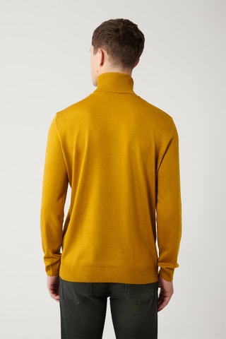 Camisola regular - Mostarda