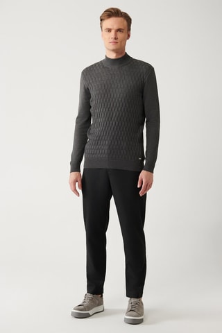 Camisola regular - Cinzento