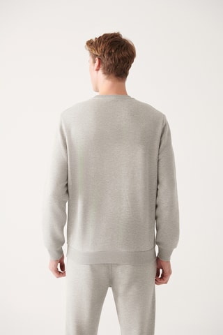 Sweat regular - Cinzento claro