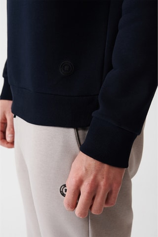 Sweat regular - Azul marinho