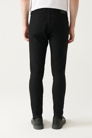 Calças slim - Preto