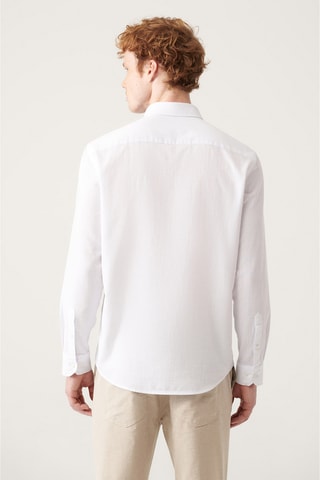 Camisa regular - Branco