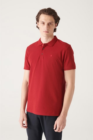 Polo regular - Bordô