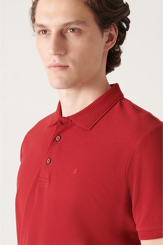 Polo regular - Bordô
