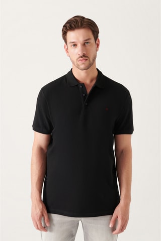 Polo regular - Preto