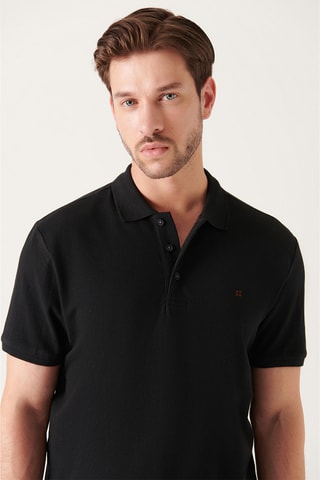 Polo regular - Preto