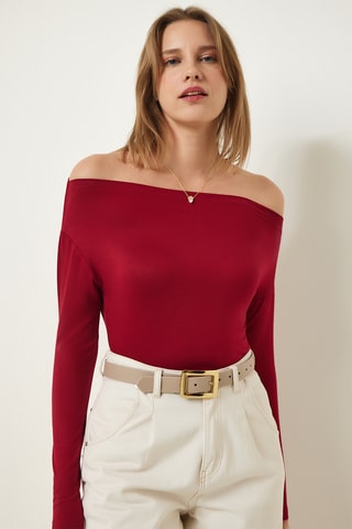 Top regular - Bordô