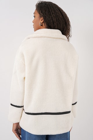 Veste regular - Ecru