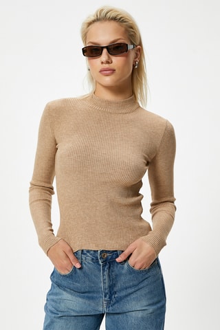 Camisola regular - Cru
